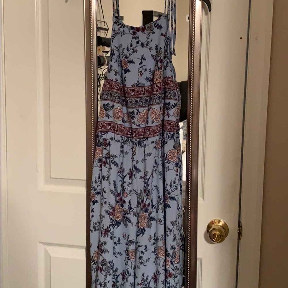Floral pantsuit